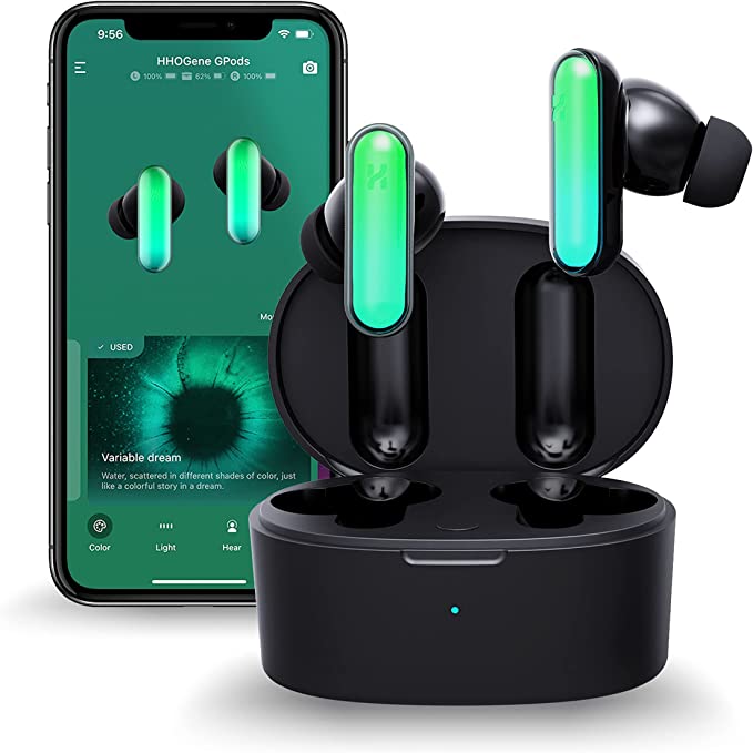 Gpods Light Control Wireless Headphones